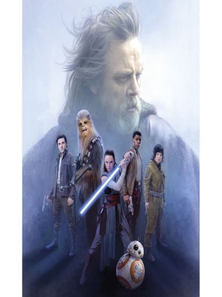 Poster XXL panoramique L’espoir ne meurt jamais ! Star Wars 200X250 CM