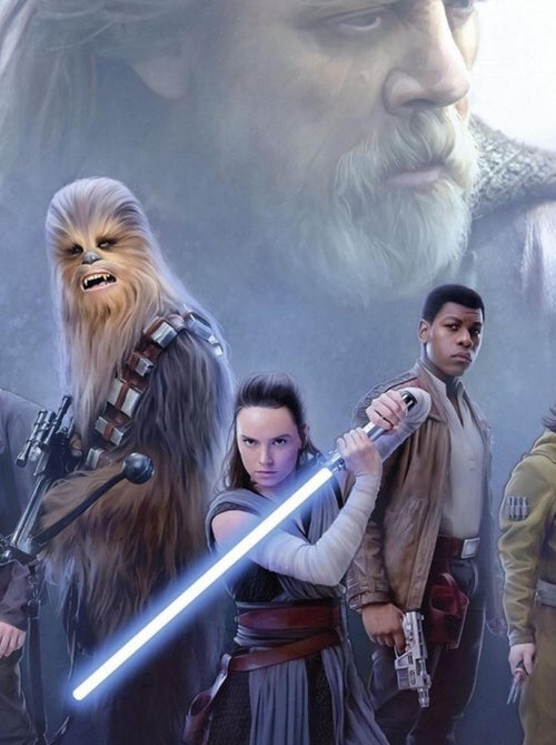 Poster XXL panoramique L’espoir ne meurt jamais ! Star Wars 200X250 CM - Kiabi