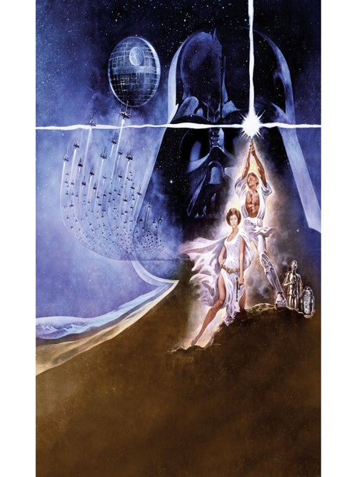 Poster XXL panoramique Motif classique 2 Star Wars 200X250 CM - Kiabi