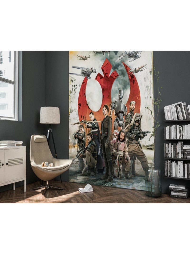 Poster XXL Panoramique Rogue One : Rebels Star Wars 200X275 CM Multicolore - Kiabi