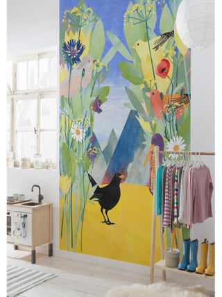 Poster XXL petit oiseau l200 x h280 cm