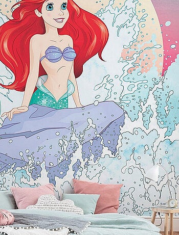 Poster XXL Princesse Ariel à la Surface de l'eau - l300 x H280 cm