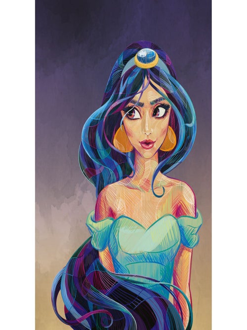 Poster XXL Princesse Disney Fascinante Jasmine l200 x H280 cm - Kiabi
