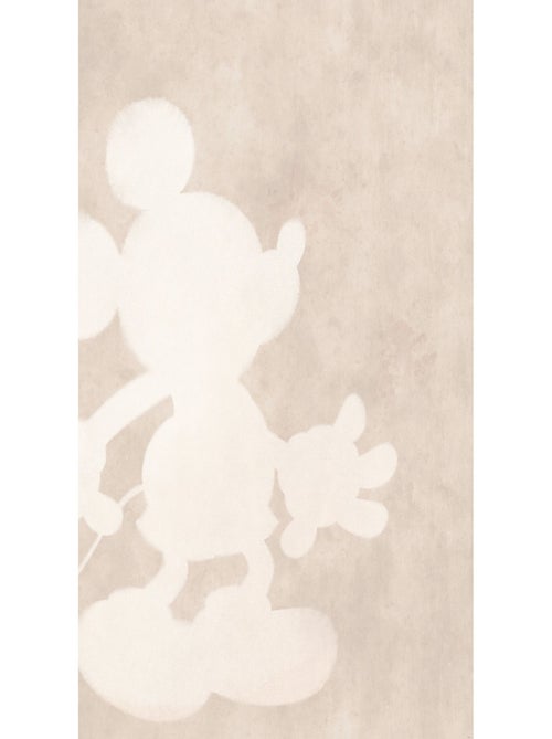 Poster XXL Silhouette Mickey Contour l200 x H280 cm - Kiabi