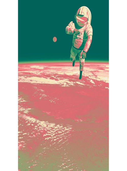 Poster XXL sortie dans l'espace l200 x h280 cm - Kiabi