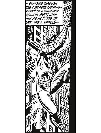 Poster XXL Spider-man Classique qui grimpe l100 x H200 cm