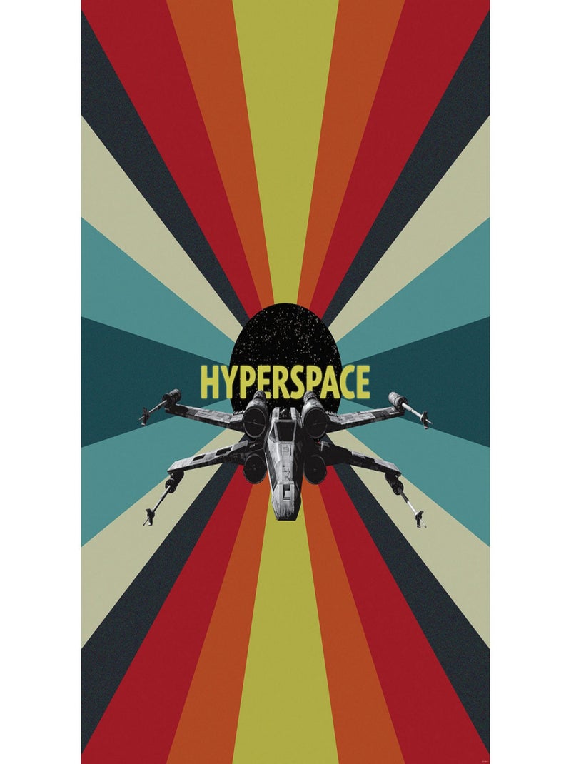 Poster XXL Star Wars -Hyperspace- l200 x H280 cm Multicolore - Kiabi