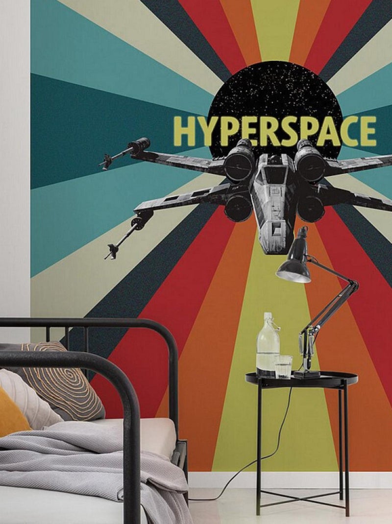 Poster XXL Star Wars -Hyperspace- l200 x H280 cm Multicolore - Kiabi