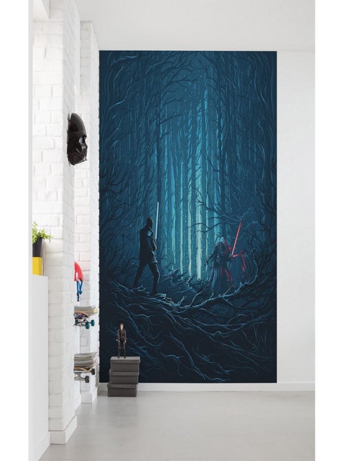 Poster XXL Star Wars Combat de Bois l200 x H280 cm - Kiabi