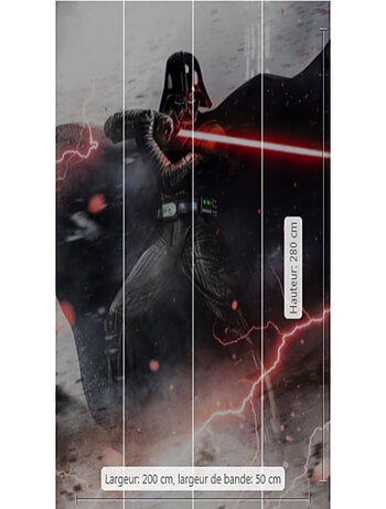 Poster XXL Star Wars Forces Dark Vador - 200 cm - 280 cm