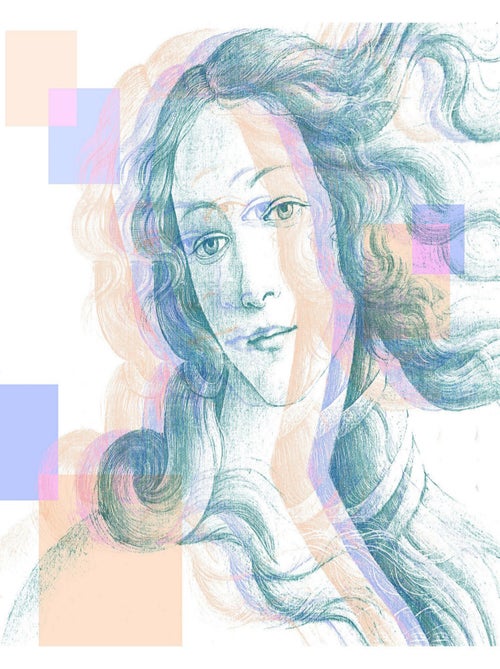 Poster XXL venus le tableau l300 x h280 cm - Kiabi