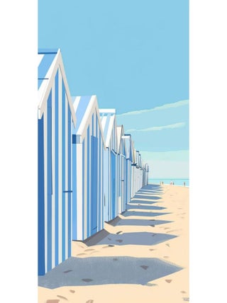 Posters de nos Régions - Affiche - Cabine Retro Vintage