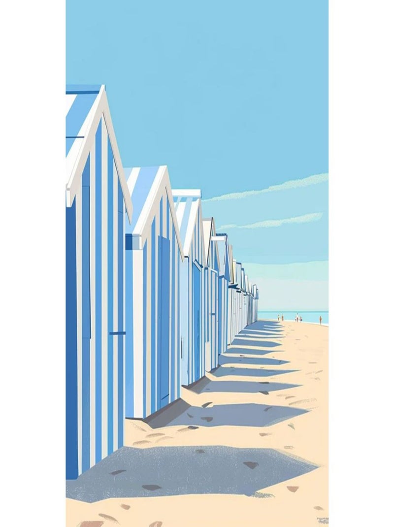 Posters de nos Régions - Affiche - Cabine Retro Vintage Multicolore - Kiabi