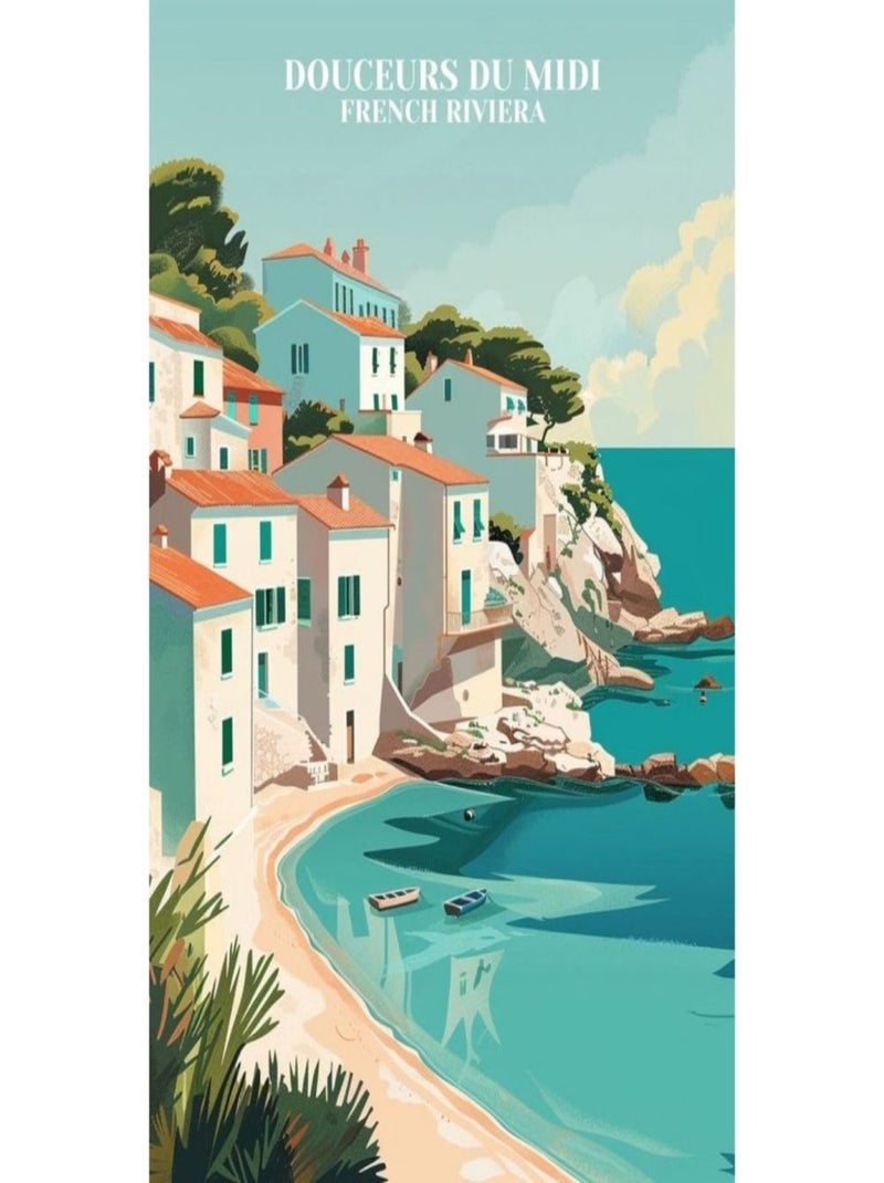 Posters de nos Régions - Affiche - Douceurs du Midi Multicolore - Kiabi