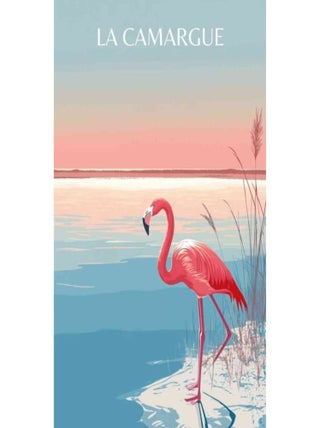 Posters de nos Régions - Affiche - Flamant Rose