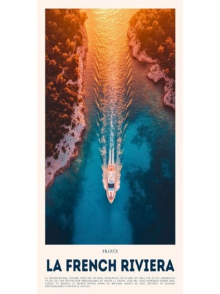 Posters de nos Régions - Affiche - French Riviera