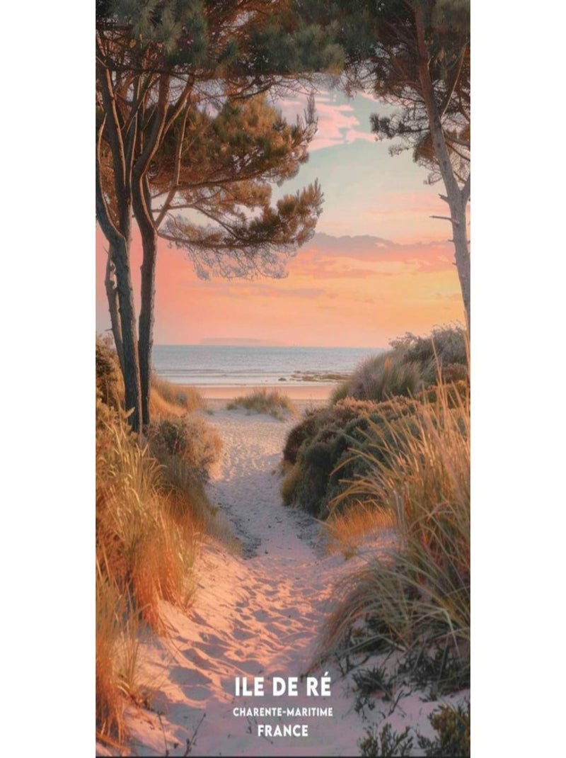 Posters de nos Régions - Affiche - Ile de Ré Multicolore - Kiabi