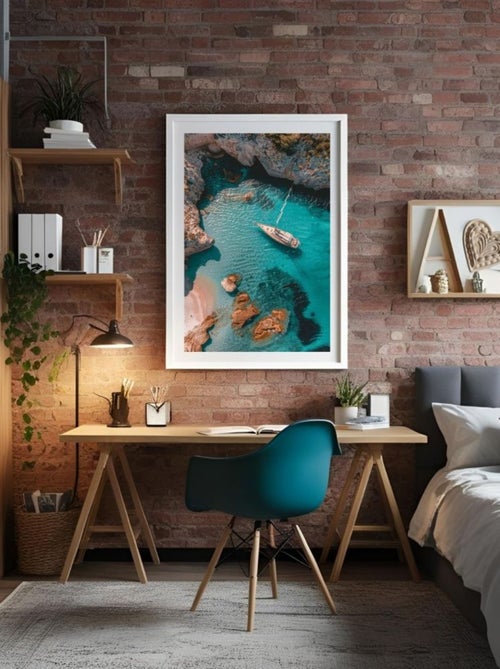 Posters de nos Régions - Affiche - Les Calanques - Kiabi