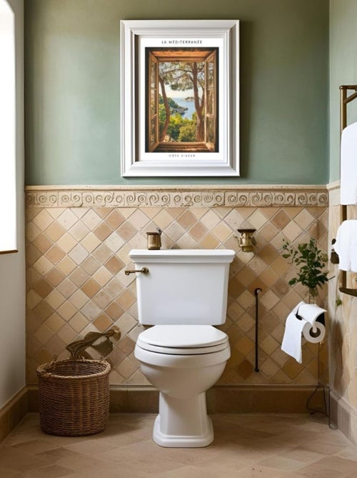 Posters de nos Régions - Affiche - Méditerranée Sud de la France - Kiabi