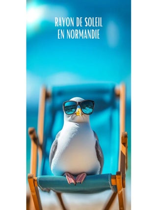 Posters de nos Régions - Affiche - Rayon de soleil normand