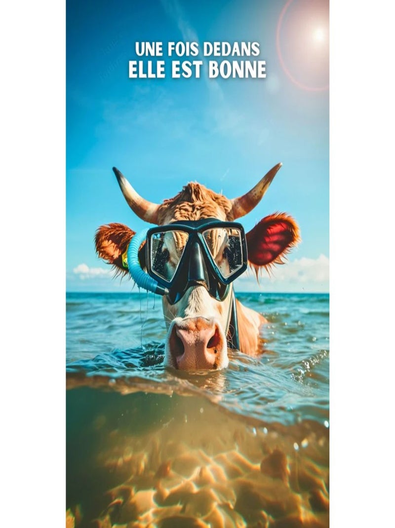 Posters de nos Régions - Affiche - Une fois dedans elle est bonne Multicolore - Kiabi