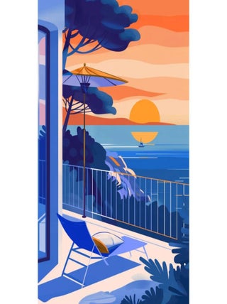 Posters de nos Régions - Affiche - Vue du Sud