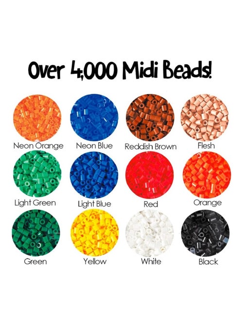 Pot 4000 perles plastique - Kiabi