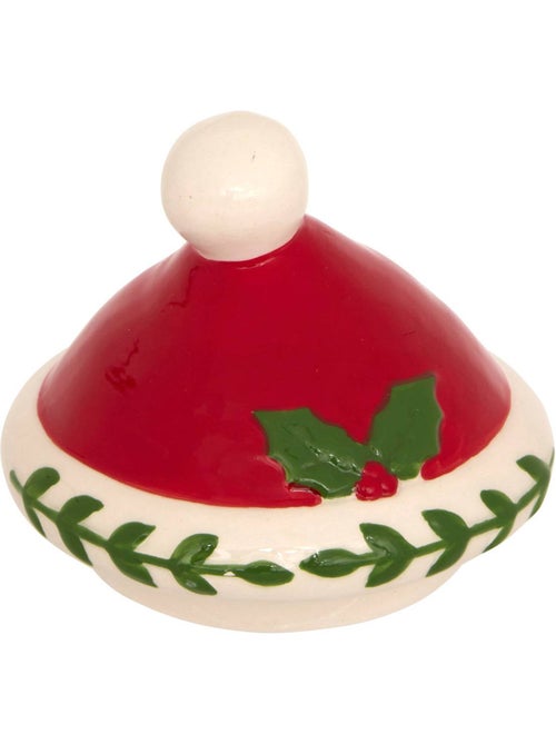 Pot à biscuits père noël h23,5 cm céramique - Kiabi