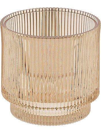 Pot à coton rond en verre solis