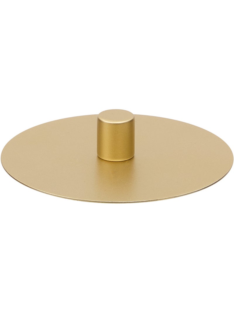 Pot à coton rond en verre SOLIS Ambre - Kiabi
