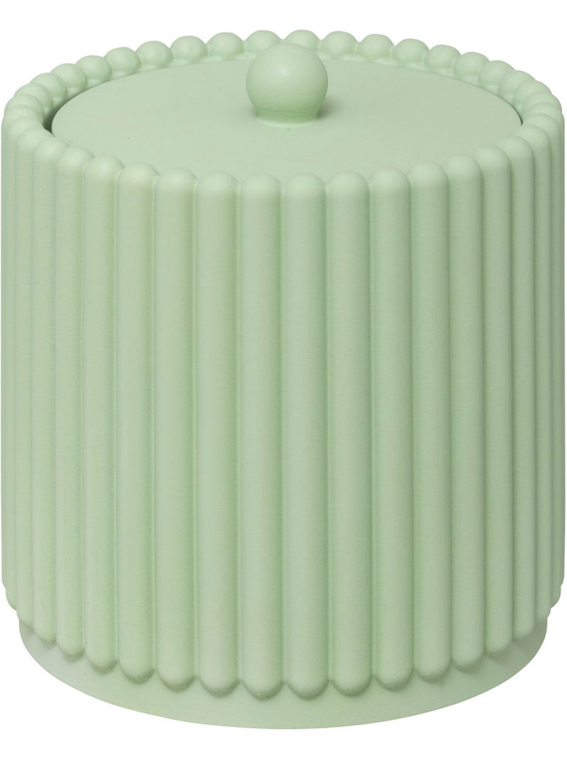 Pot à cotons design BONBON Gris - Kiabi