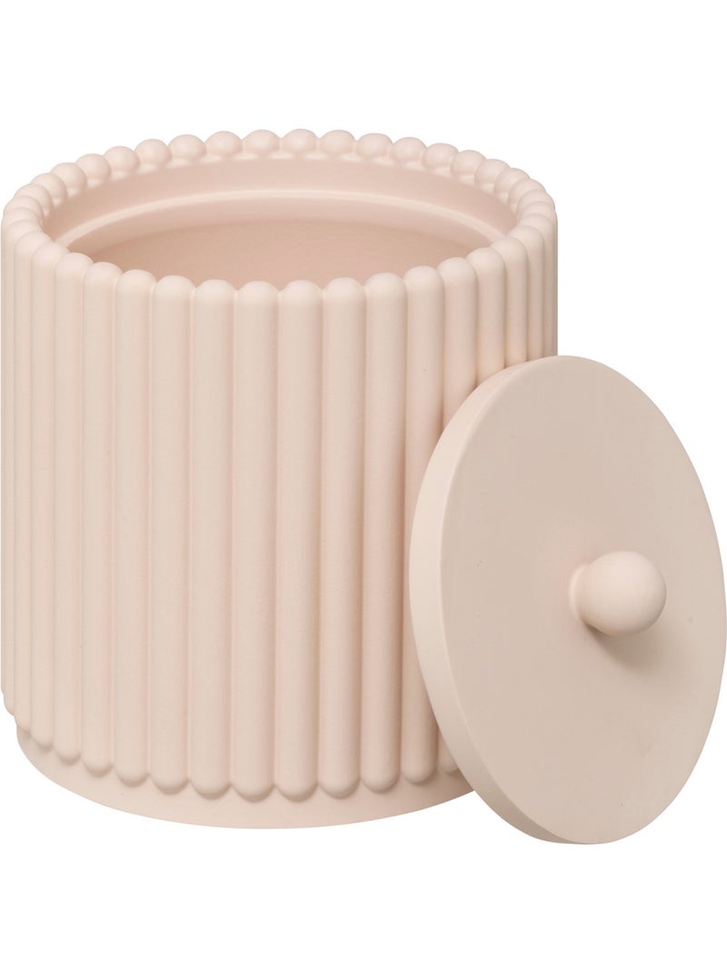 Pot à cotons design BONBON Gris - Kiabi