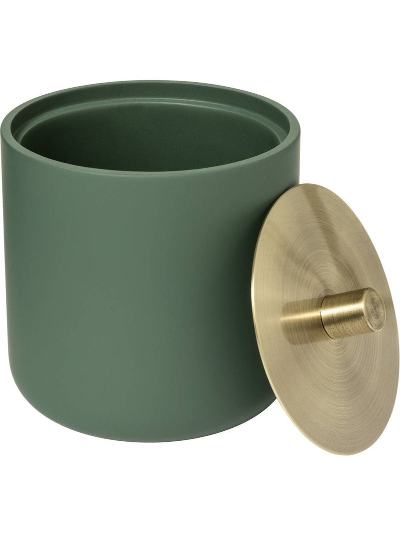 Pot à cotons duo Vert - Kiabi