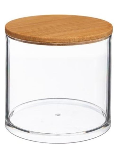 Pot a cotons transparent avec couvercle - Kiabi Pot a cotons transparent avec couvercle - Kiabi