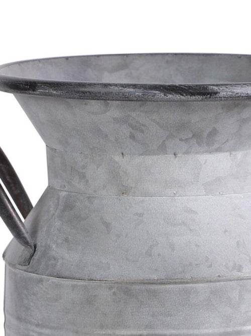 Pot à lait métal avec poignées - Kiabi