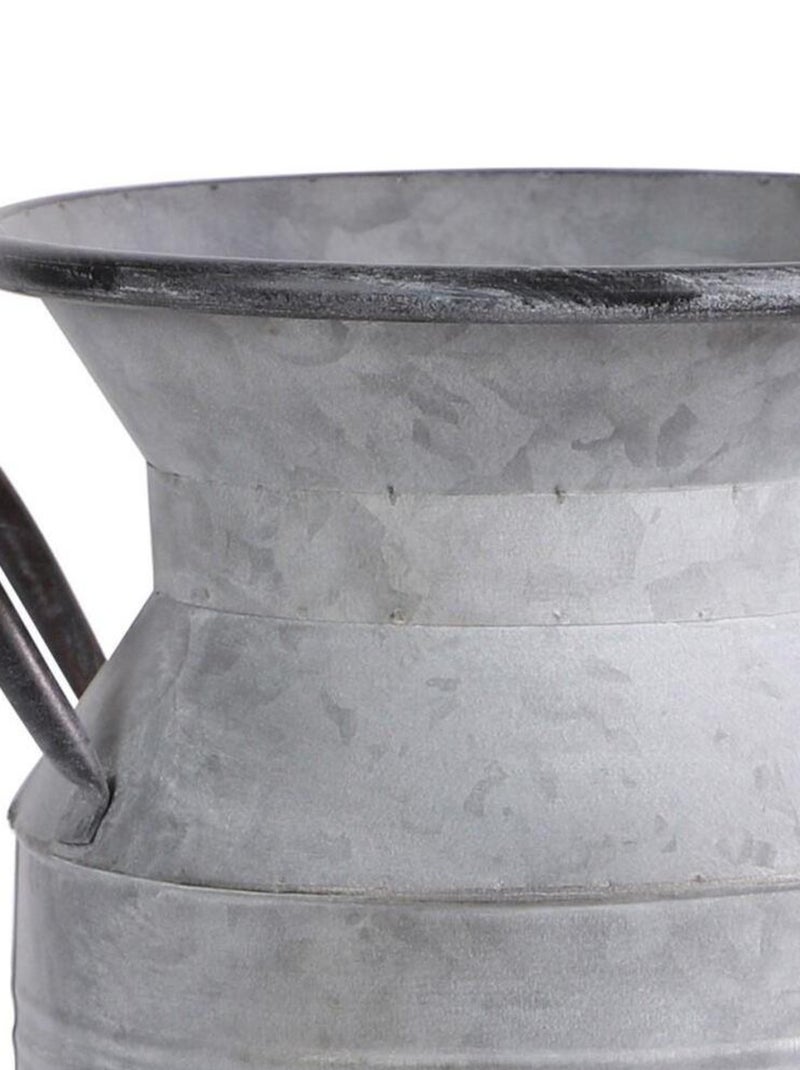 Pot à lait métal avec poignées Gris - Kiabi