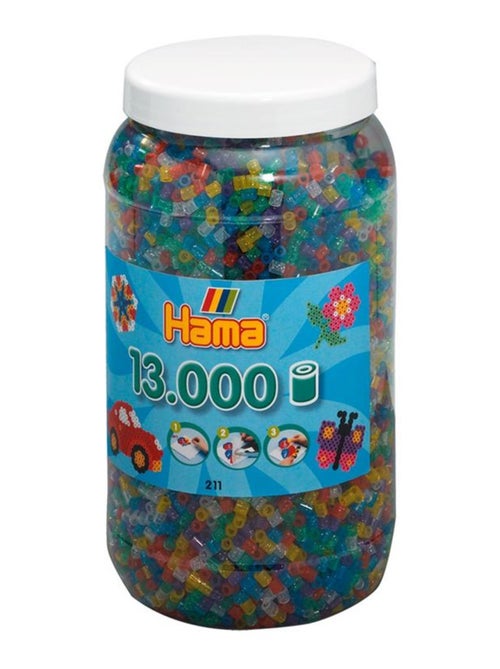 Pot de 13000 perles à repasser - Kiabi Pot de 13000 perles à repasser - Kiabi