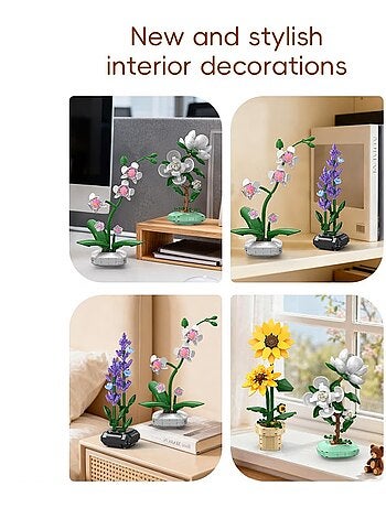 Pot de fleurs de camélia 301 pièces