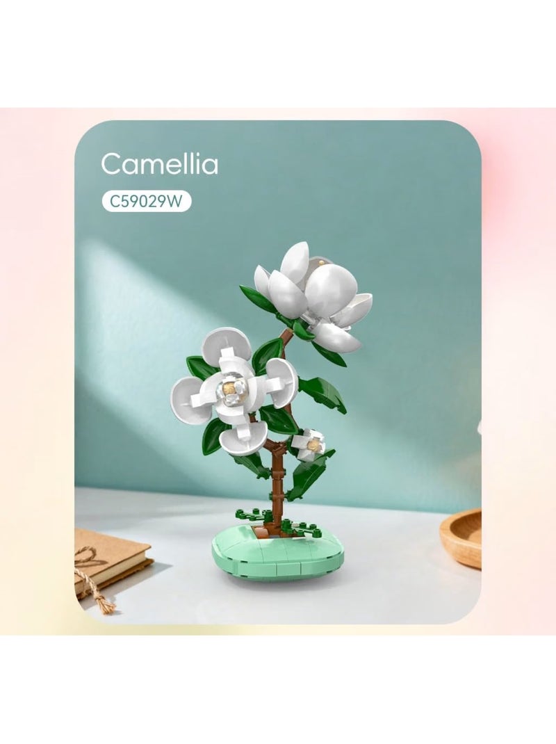 Pot de fleurs de camélia 301 pièces Blanc - Kiabi