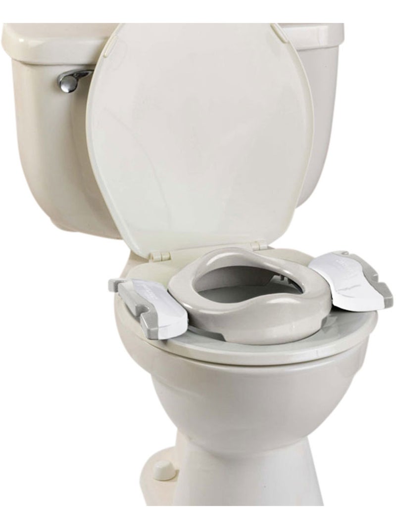 Pot de voyages POTETTE et réducteur de toilettes (2 en 1) Gris - Kiabi