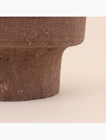 Pot effet terre cuite 12x17cm