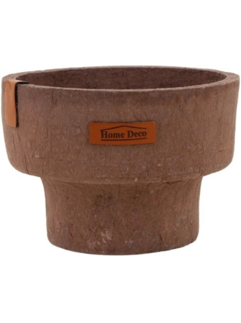 Pot effet terre cuite 12x17cm Marron - Kiabi