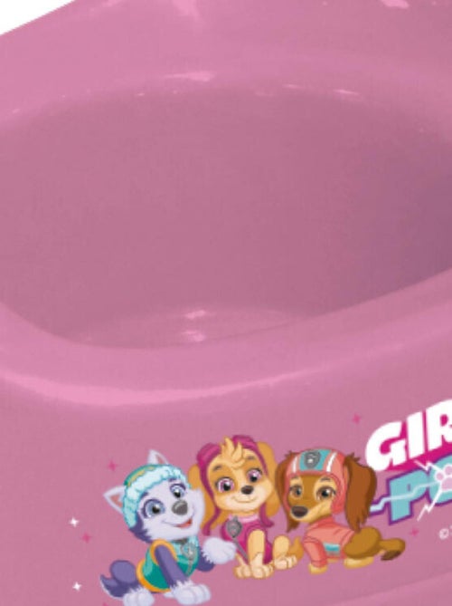 Pot en plastique - Pat'Patrouille - Rose - 26.5x22.5x20 cm - Kiabi