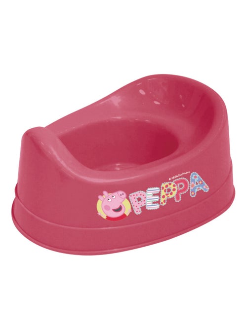 Pot en plastique - Peppa Pig - Rose - 26.5x22.5x20 cm - Kiabi