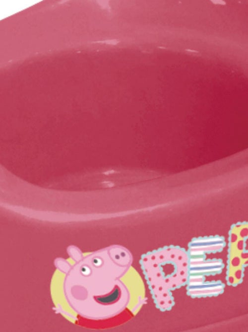 Pot en plastique - Peppa Pig - Rose - 26.5x22.5x20 cm - Kiabi