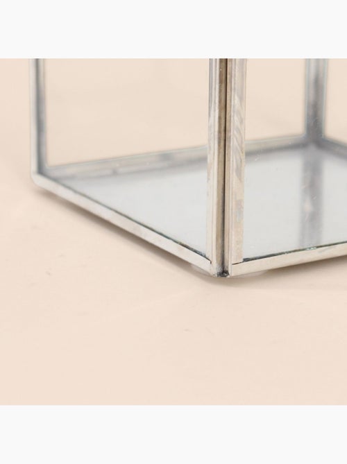 Pot en verre carré 10x10cm - Kiabi