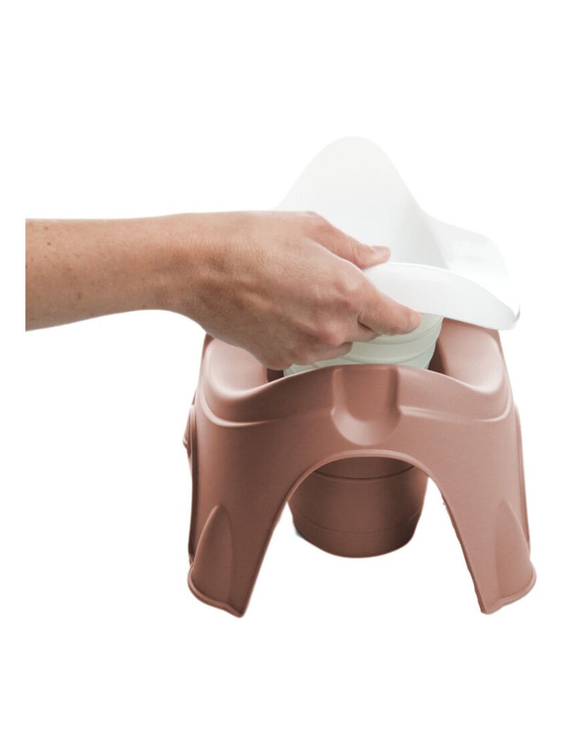 Pot IDEO Thermobaby Blanc Rose - Kiabi
