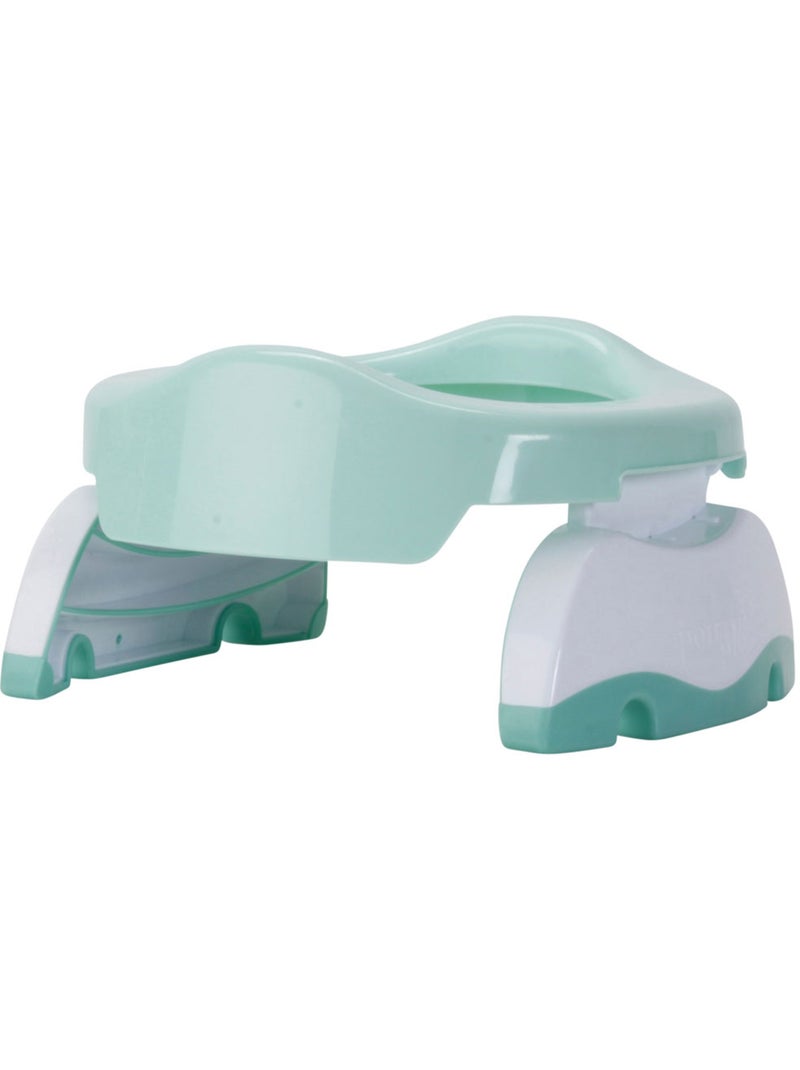 Pot nomade 2 en 1 réducteur de wc Vert - Kiabi