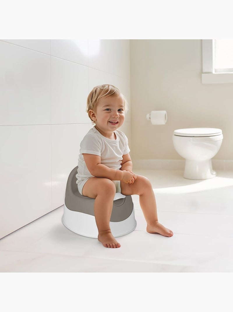 Pot pour enfant - couvercle amovible Gris - Kiabi