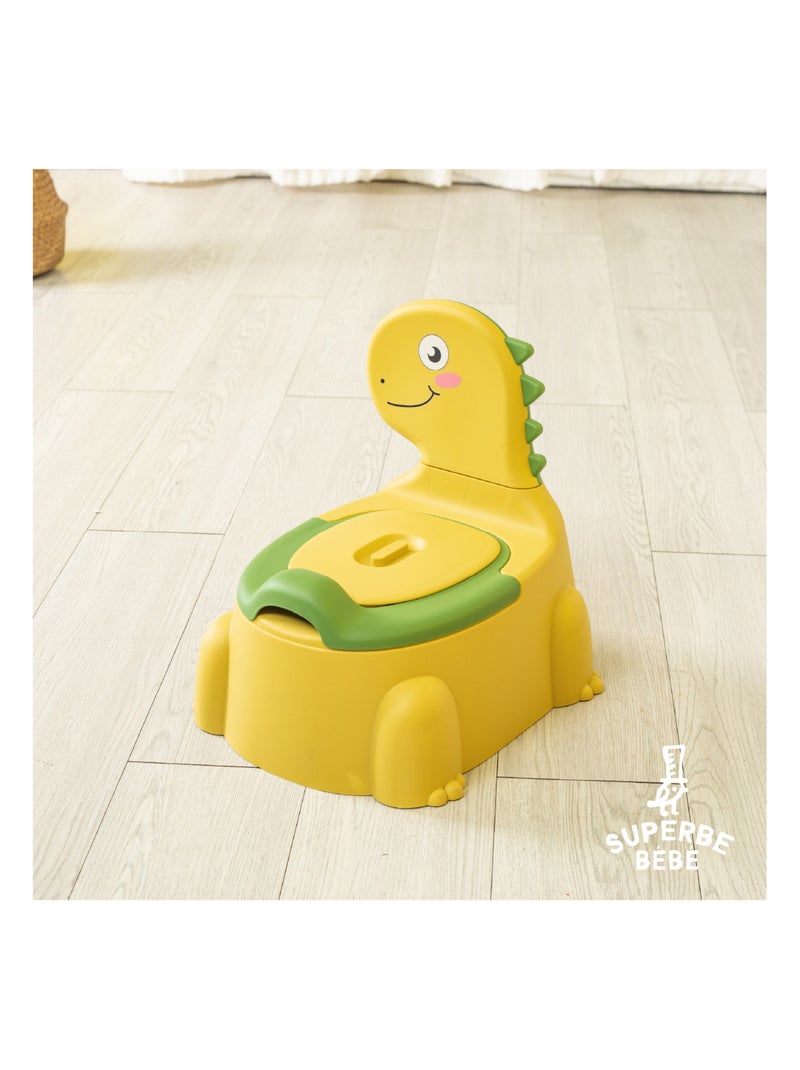 Pot toilette bébé - DINO | SUPERBE BEBE Jaune - Kiabi